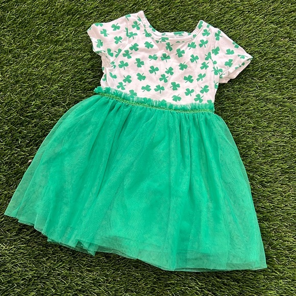 Girls Cat & Jack St Patrick’s Day Dress - Picture 1 of 4